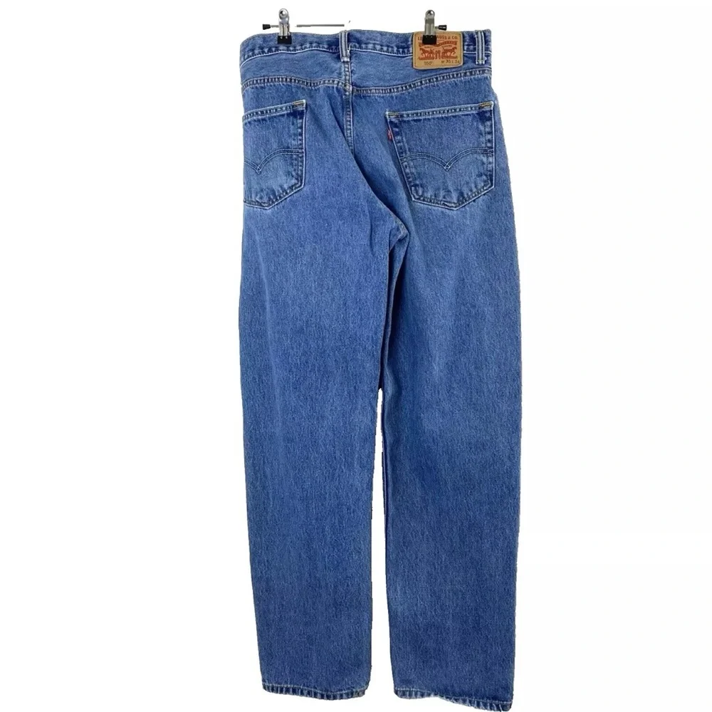 Levi's 550 Denim Blue Jeans - 36 x 34